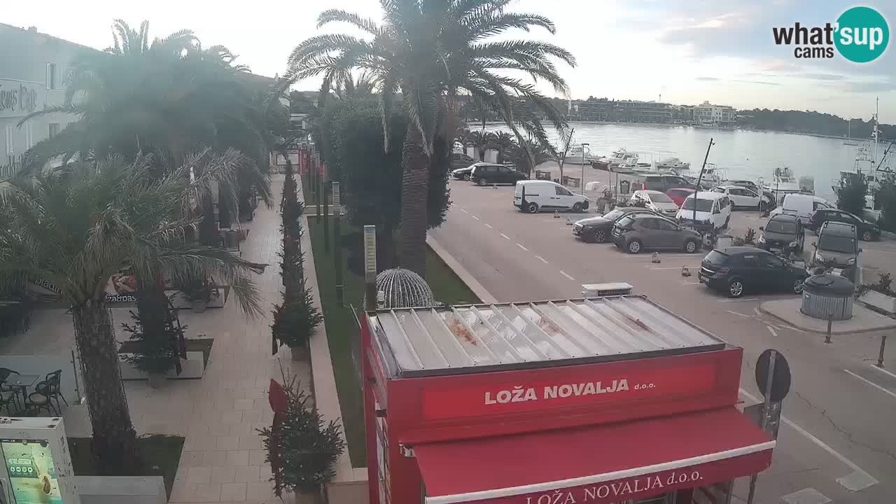 Live cam Novalja – Obala Petra Krešimira IV