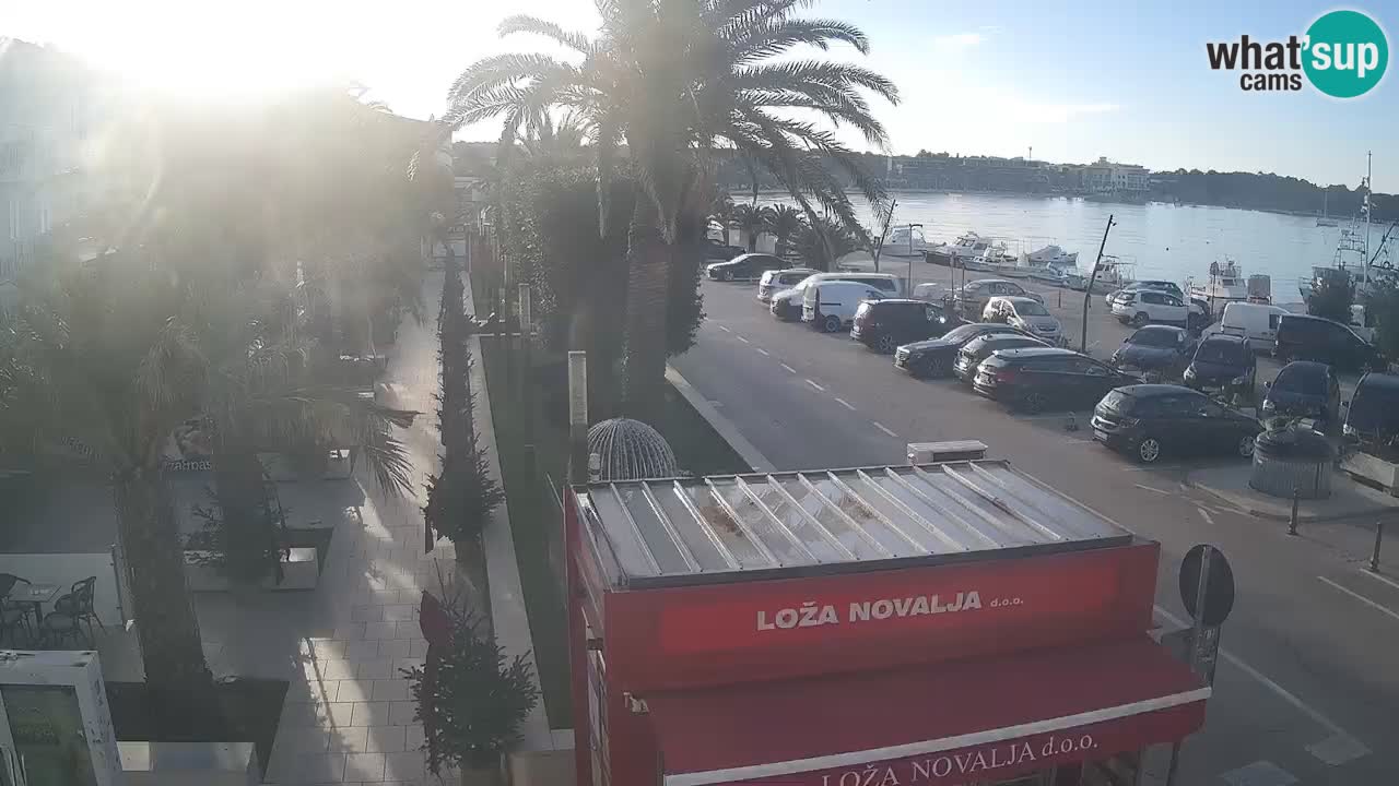 Webcam live Novalja – Obala Petra Krešimira IV