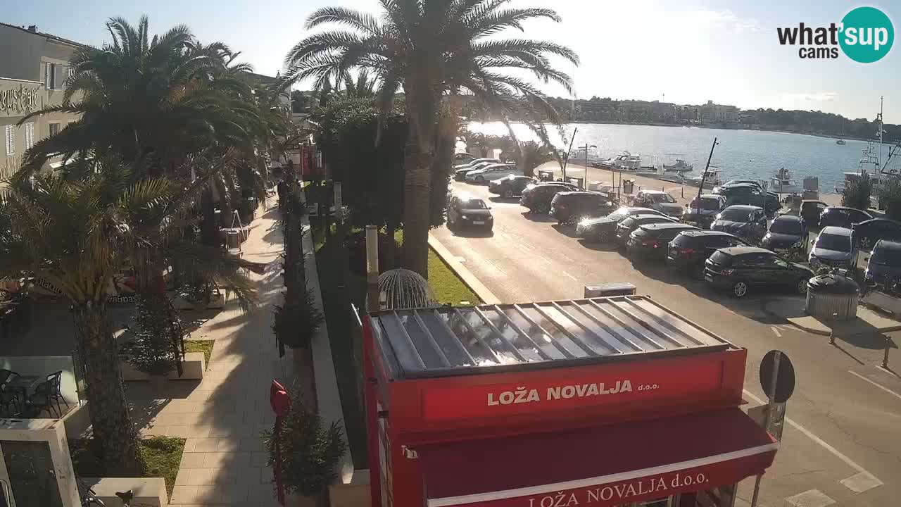 Webcam Novalja – Obala Petra Krešimira IV
