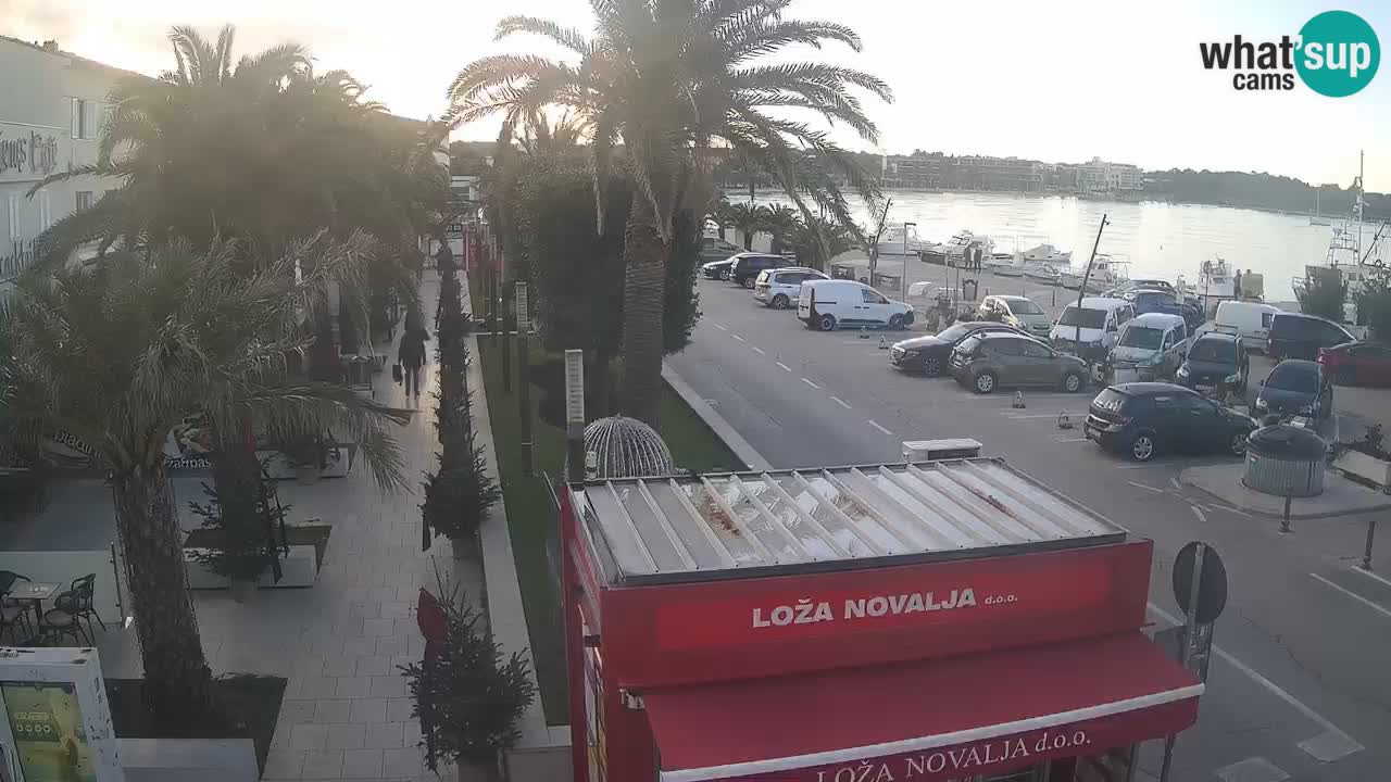 Live cam Novalja – Obala Petra Krešimira IV