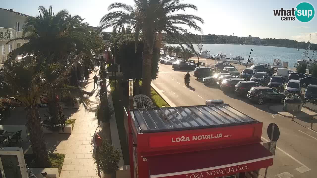 Webcam Novalja – Obala Petra Krešimira IV