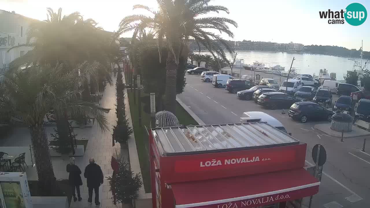 Webcam live Novalja – Obala Petra Krešimira IV