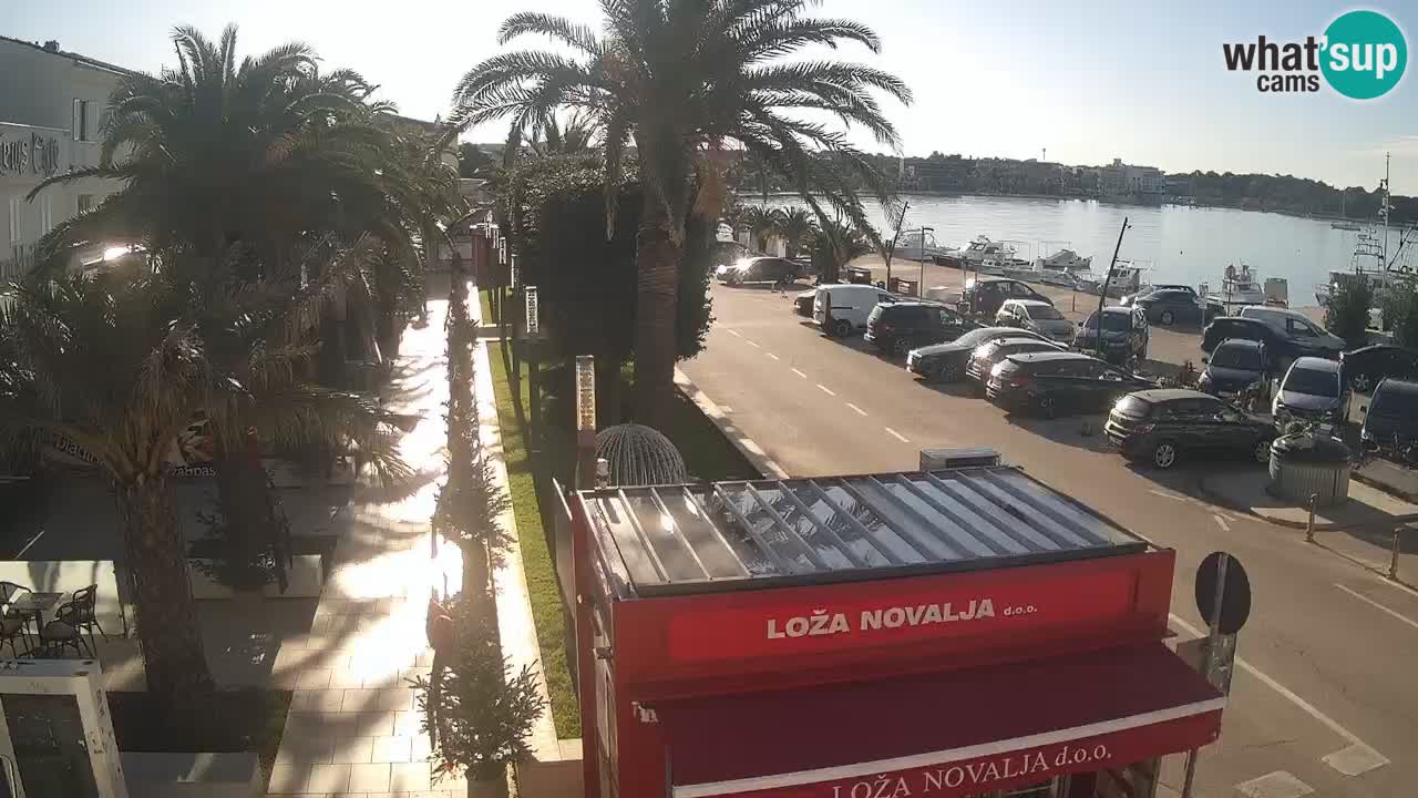 Live cam Novalja – Obala Petra Krešimira IV