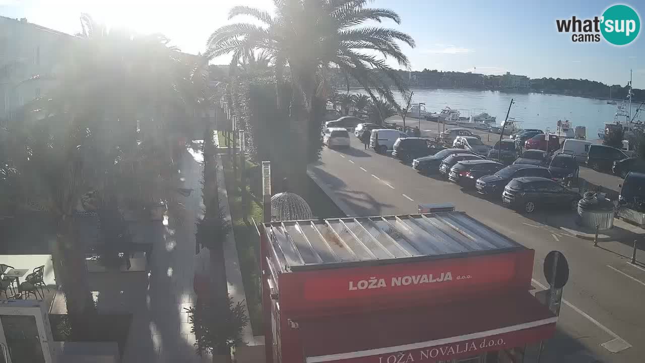 Live cam Novalja – Obala Petra Krešimira IV