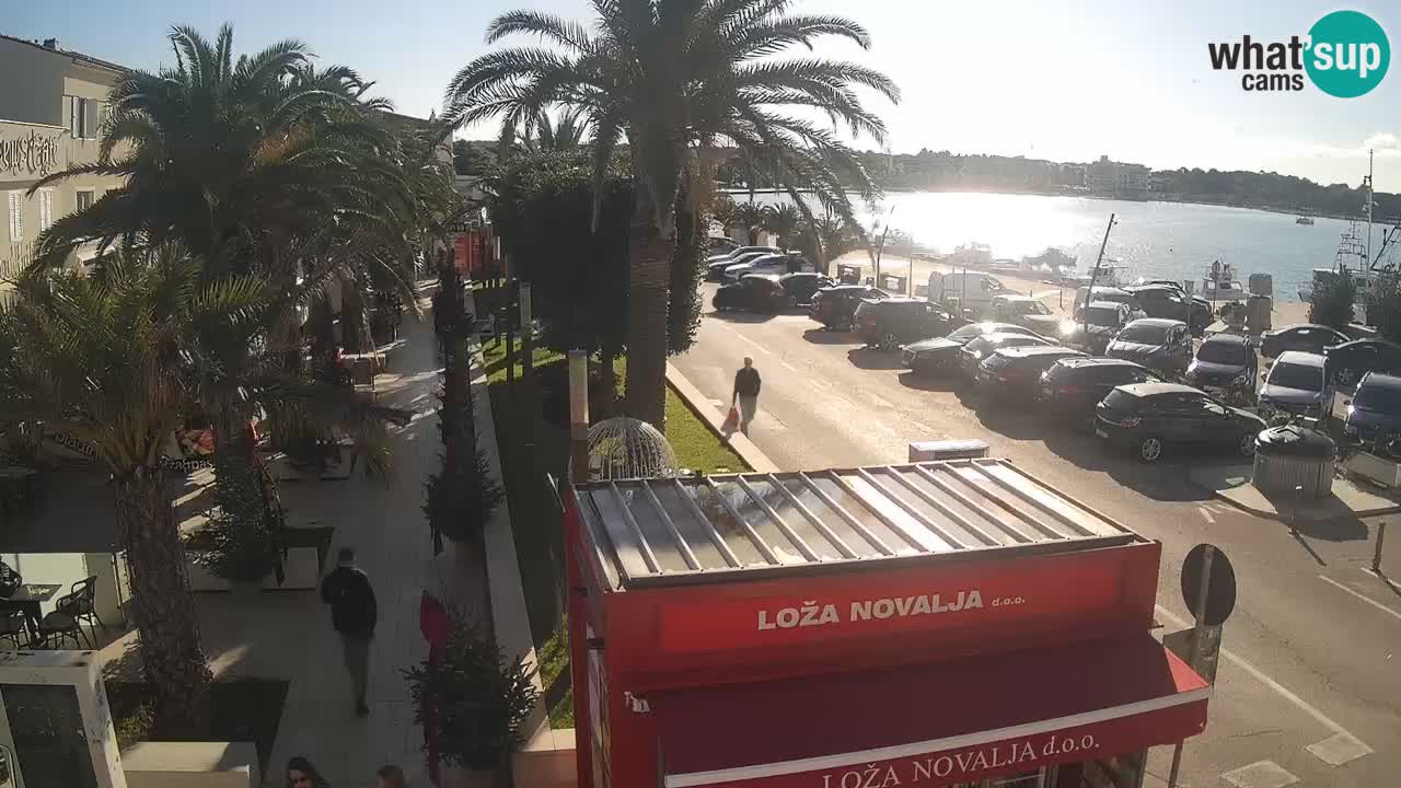 Webcam Novalja – Obala Petra Krešimira IV