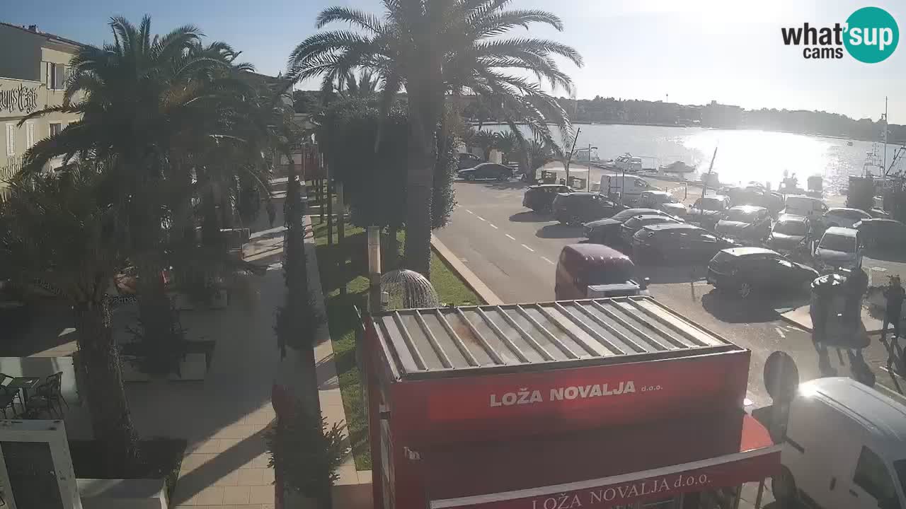 Live cam Novalja – Obala Petra Krešimira IV