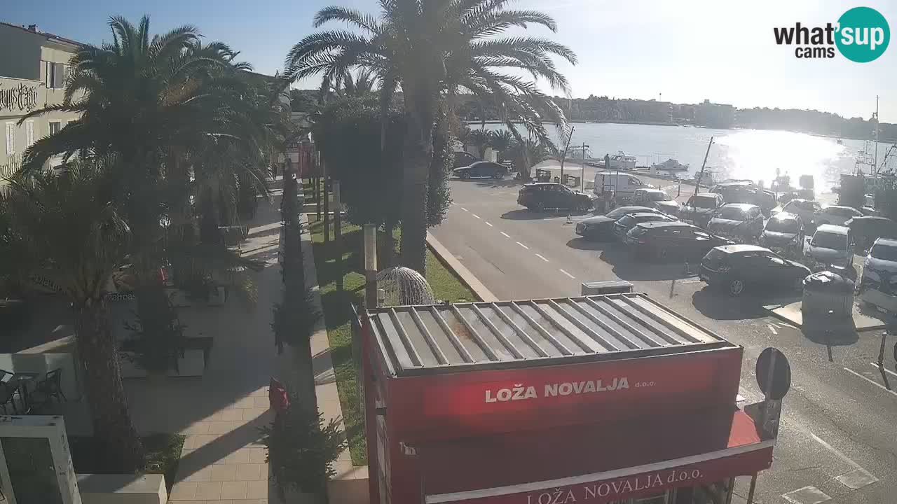 Live cam Novalja – Obala Petra Krešimira IV