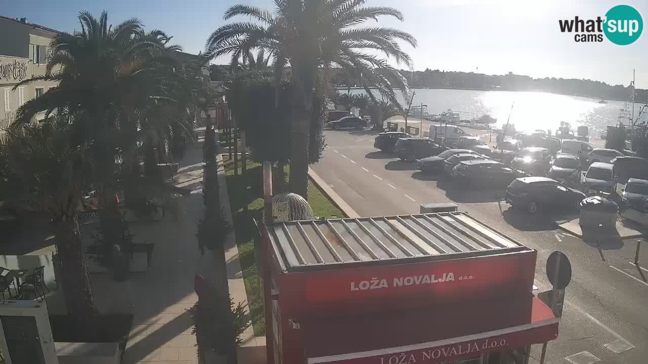 Live cam Novalja – Obala Petra Krešimira IV