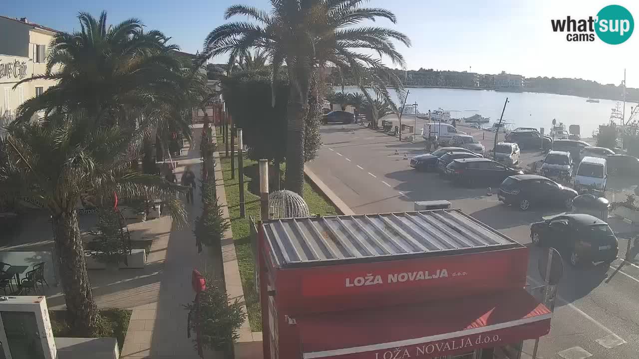 Webcam Novalja – Obala Petra Krešimira IV