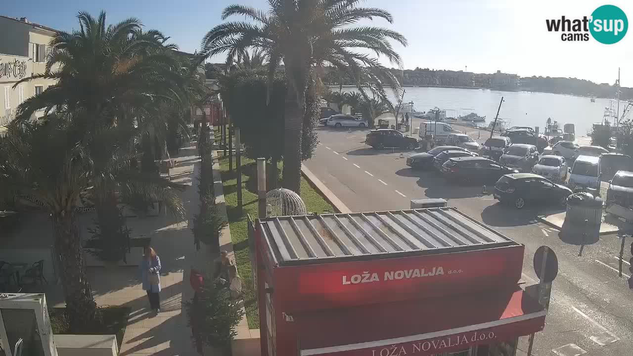 Webcam Novalja – Obala Petra Krešimira IV