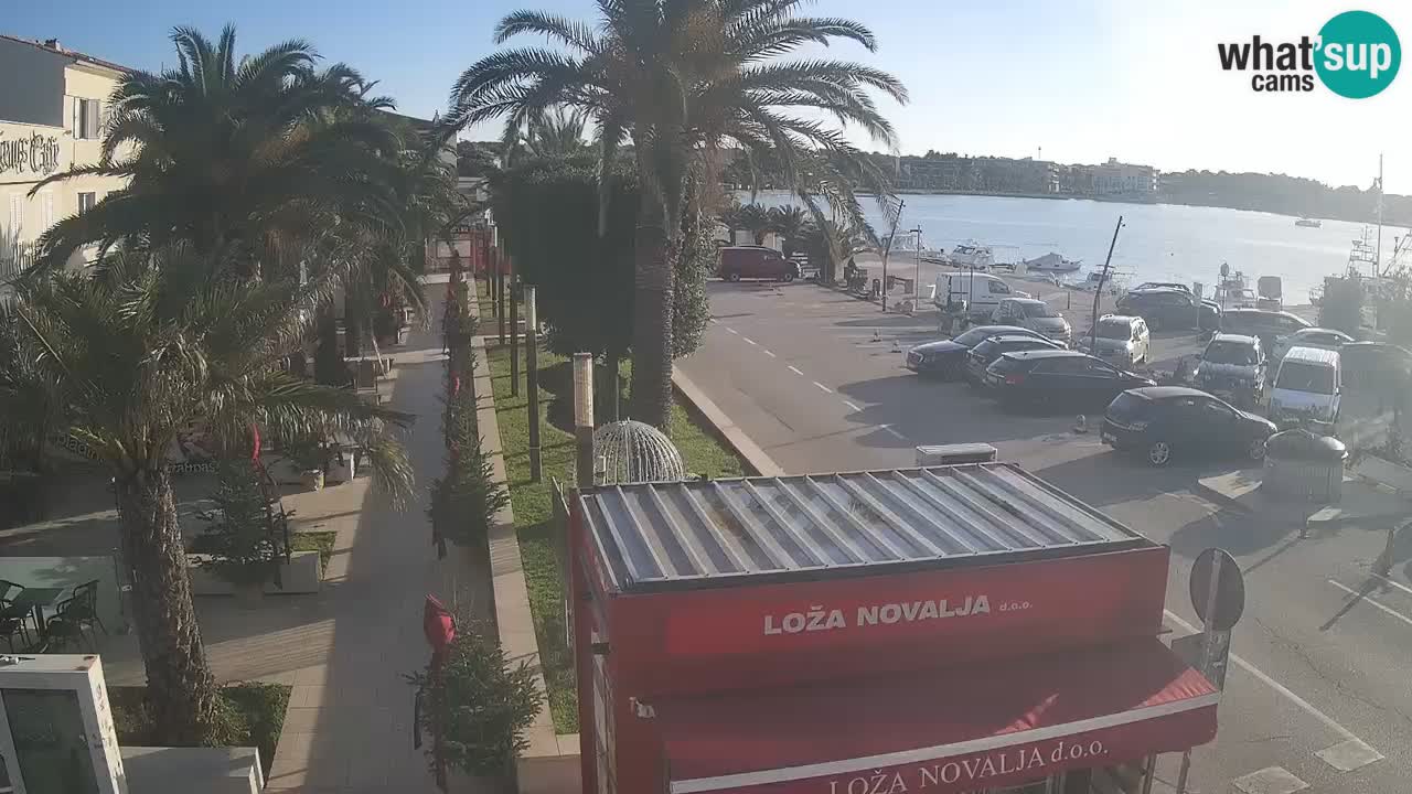 Live cam Novalja – Obala Petra Krešimira IV