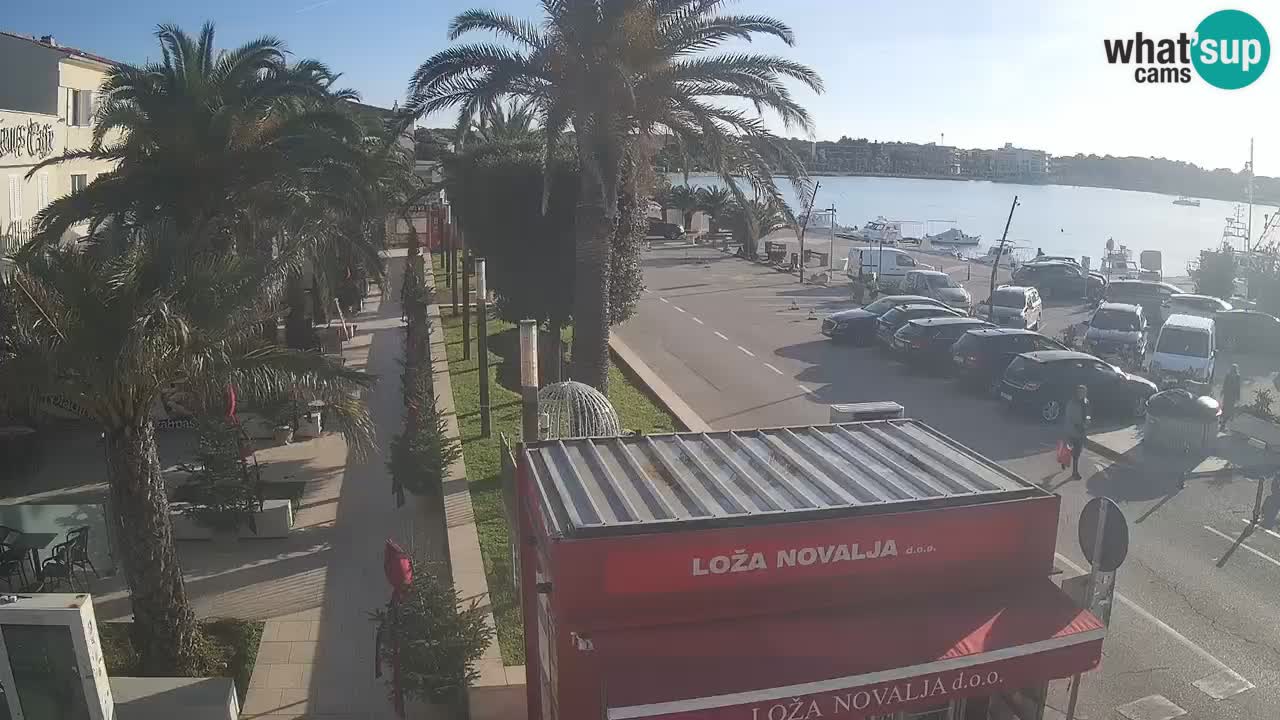 Live cam Novalja – Obala Petra Krešimira IV