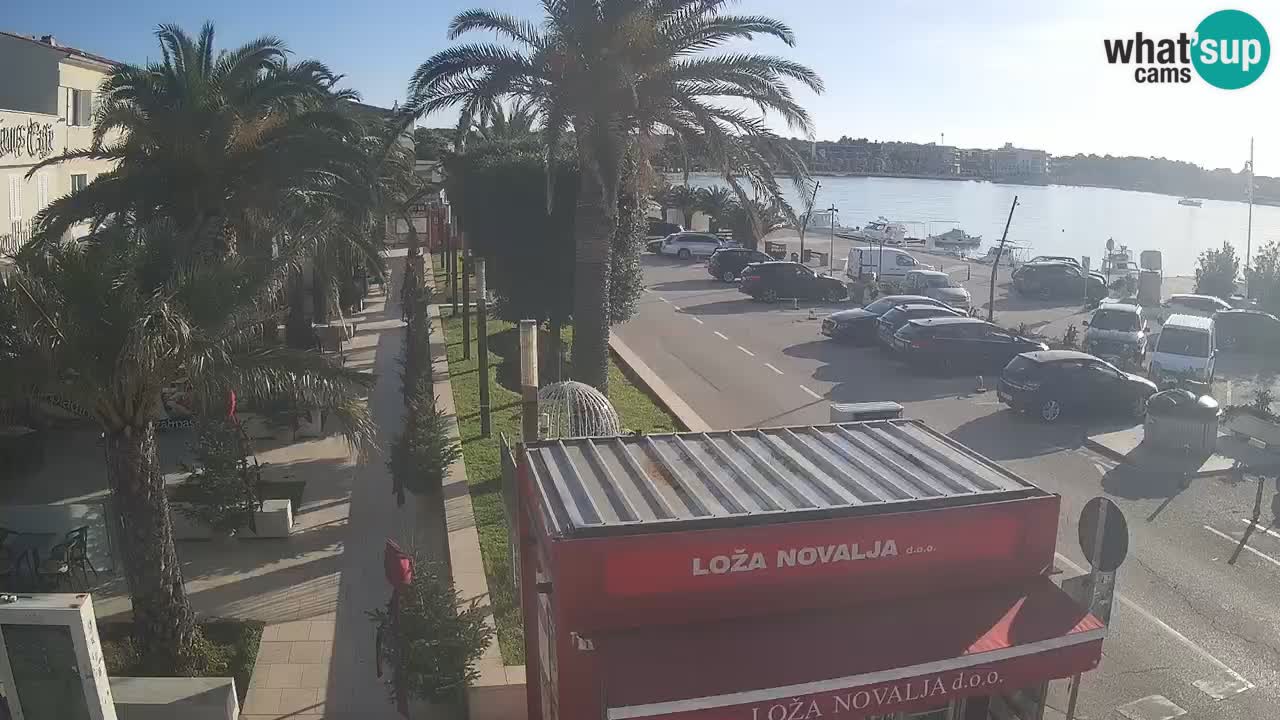 Live cam Novalja – Obala Petra Krešimira IV