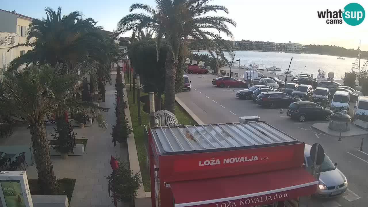 Webcam Novalja – Obala Petra Krešimira IV