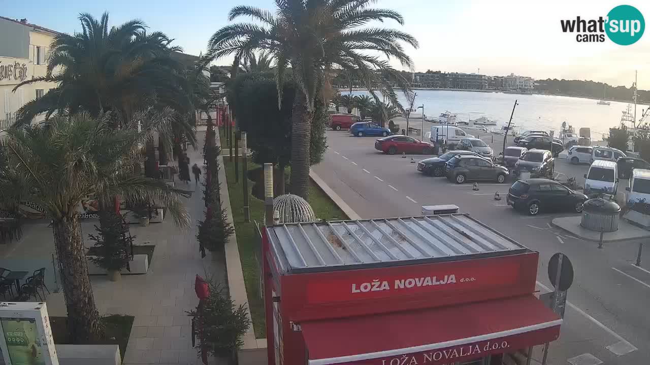 Webcam Novalja – Obala Petra Krešimira IV