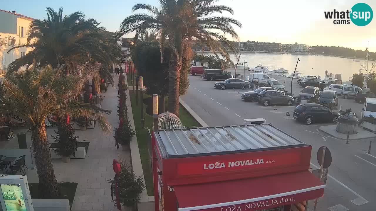 Live cam Novalja – Obala Petra Krešimira IV