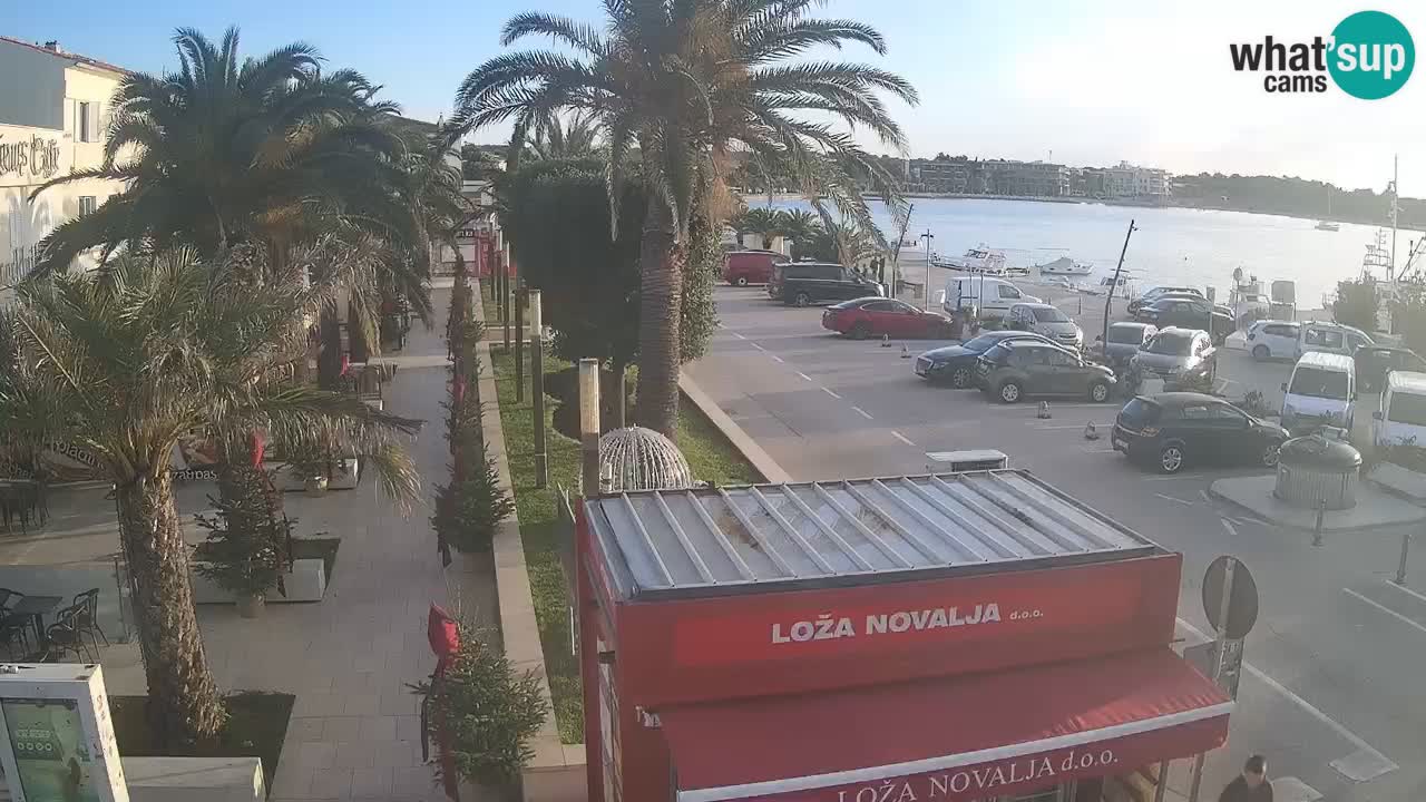 Webcam Novalja – Obala Petra Krešimira IV