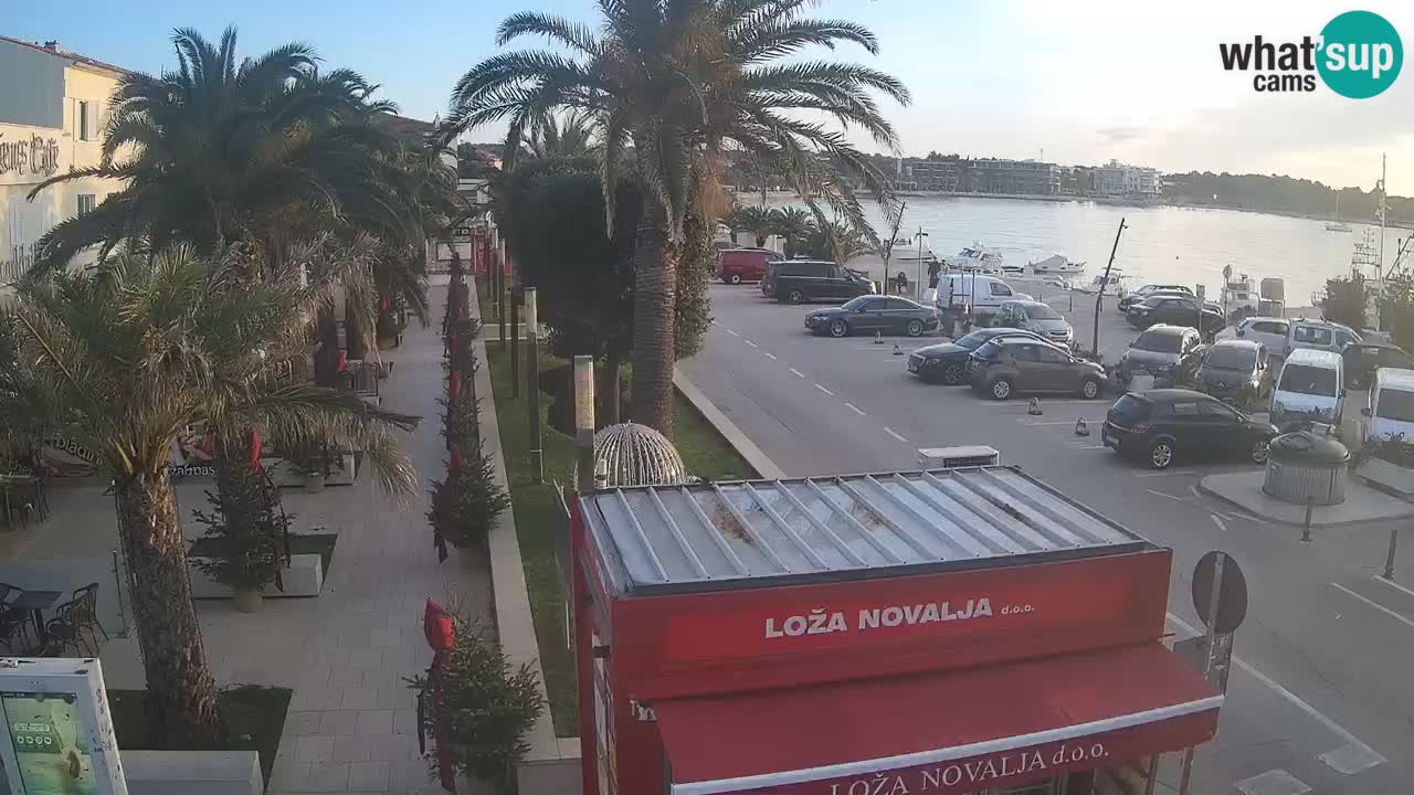 Live cam Novalja – Obala Petra Krešimira IV