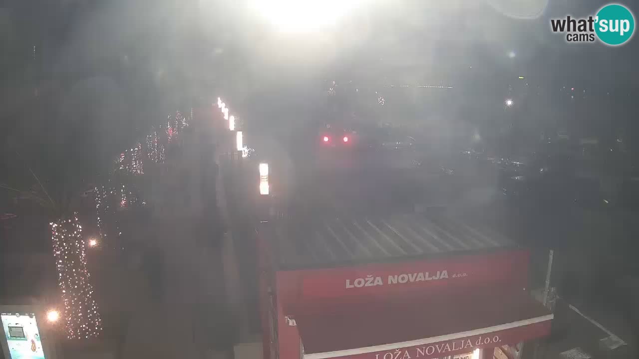Webcam Novalja – Obala Petra Krešimira IV