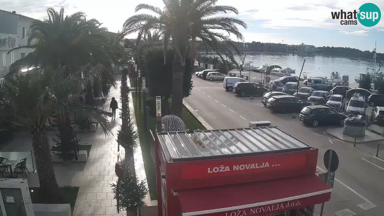 Live cam Novalja – Obala Petra Krešimira IV