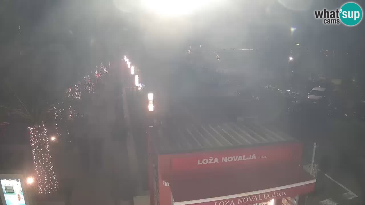 Webcam Novalja – Obala Petra Krešimira IV