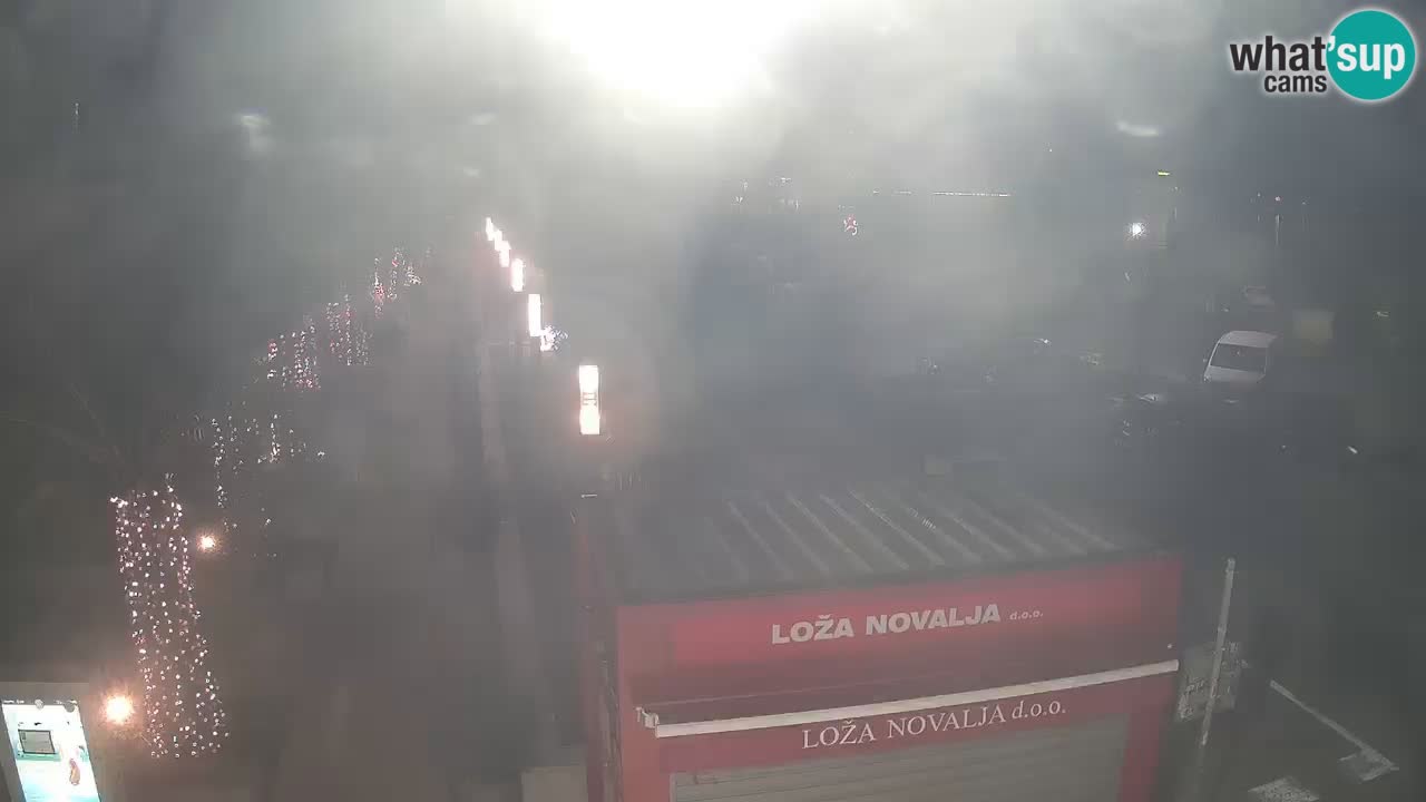 Live cam Novalja – Obala Petra Krešimira IV