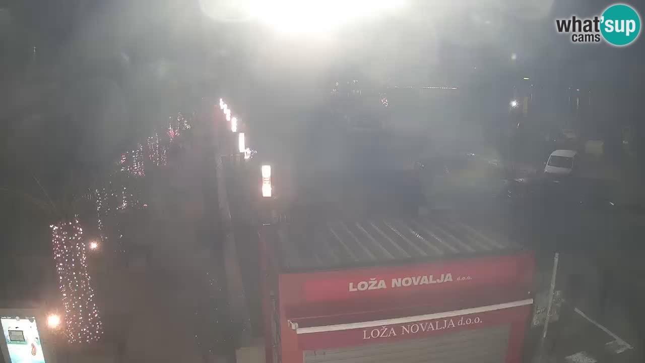 Webcam Novalja – Obala Petra Krešimira IV