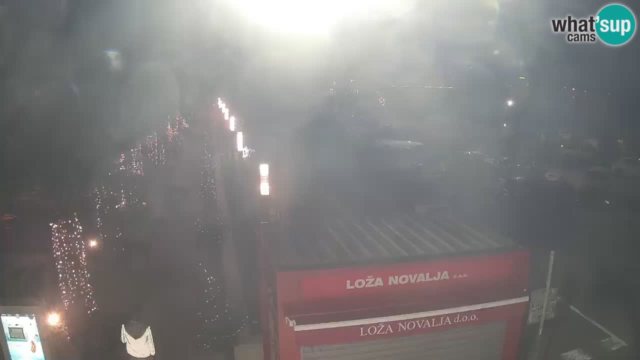 Webcam Novalja – Obala Petra Krešimira IV