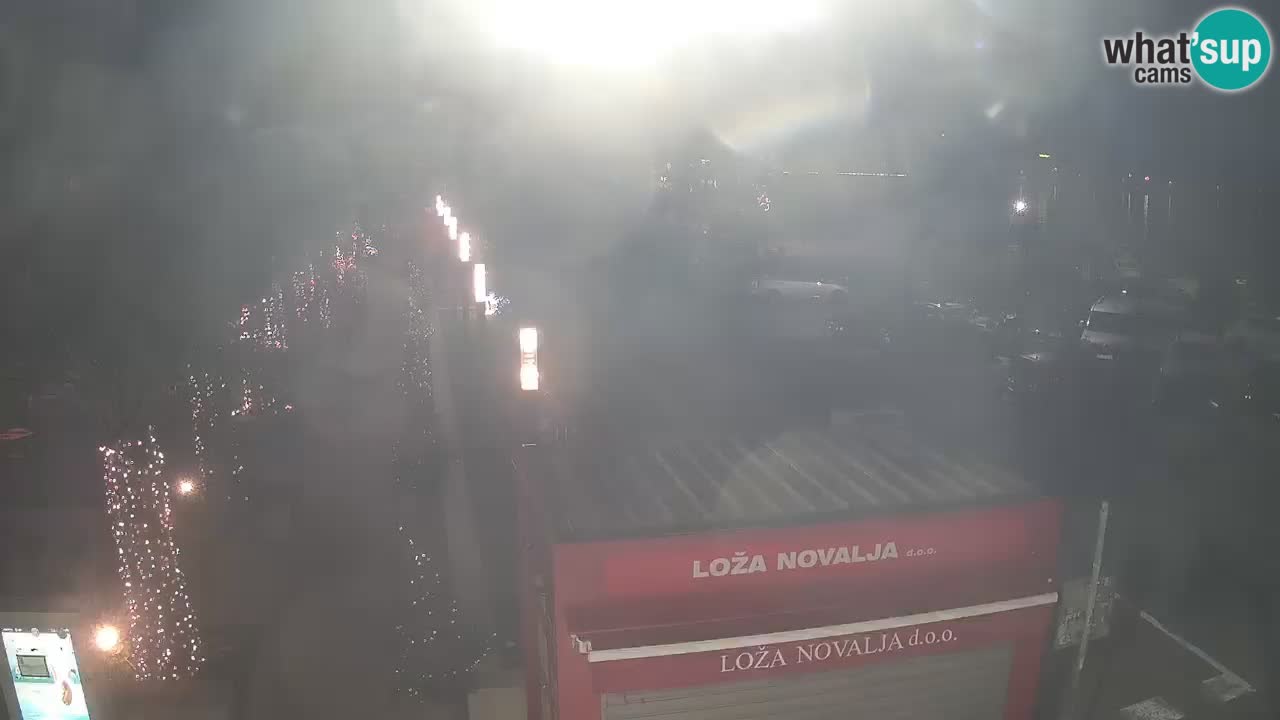 Live cam Novalja – Obala Petra Krešimira IV