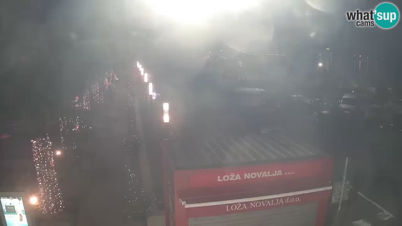 Live cam Novalja – Obala Petra Krešimira IV