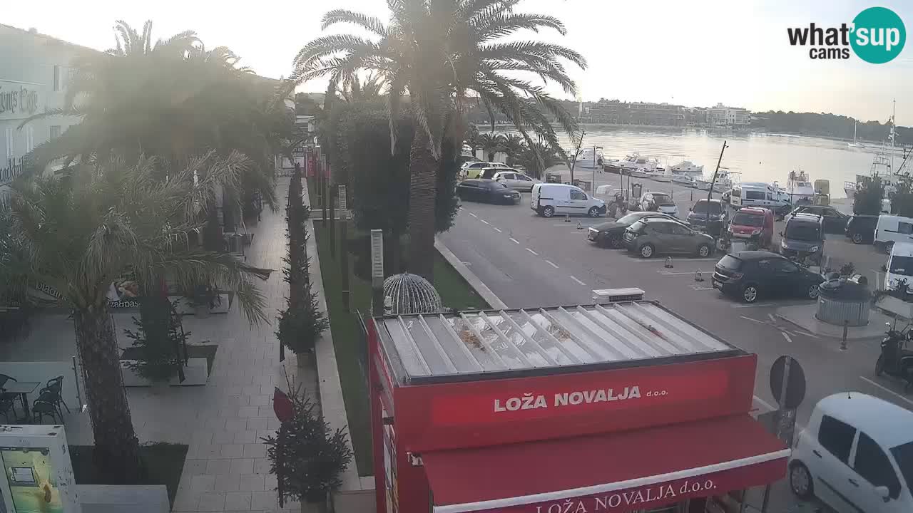 Live cam Novalja – Obala Petra Krešimira IV