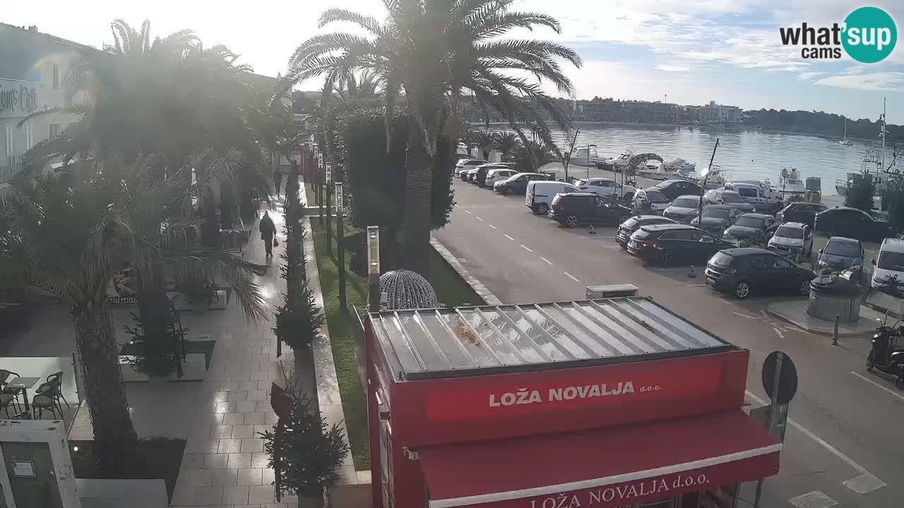 Live cam Novalja – Obala Petra Krešimira IV