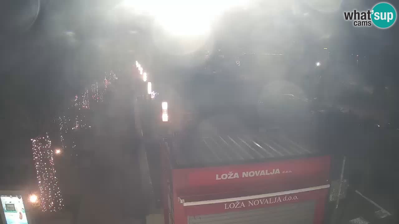 Webcam Novalja – Obala Petra Krešimira IV