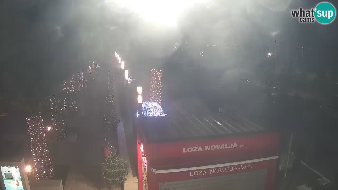 Webcam Novalja – Obala Petra Krešimira IV