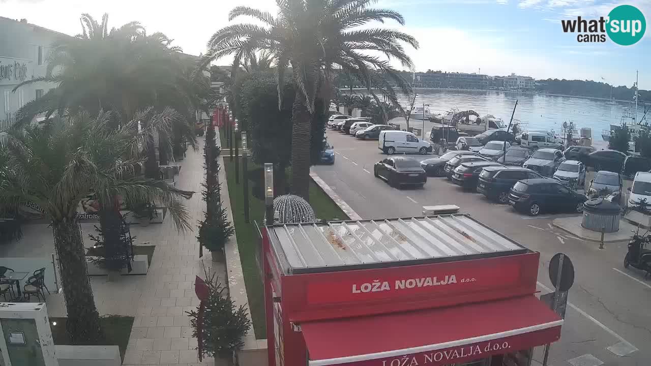Live cam Novalja – Obala Petra Krešimira IV