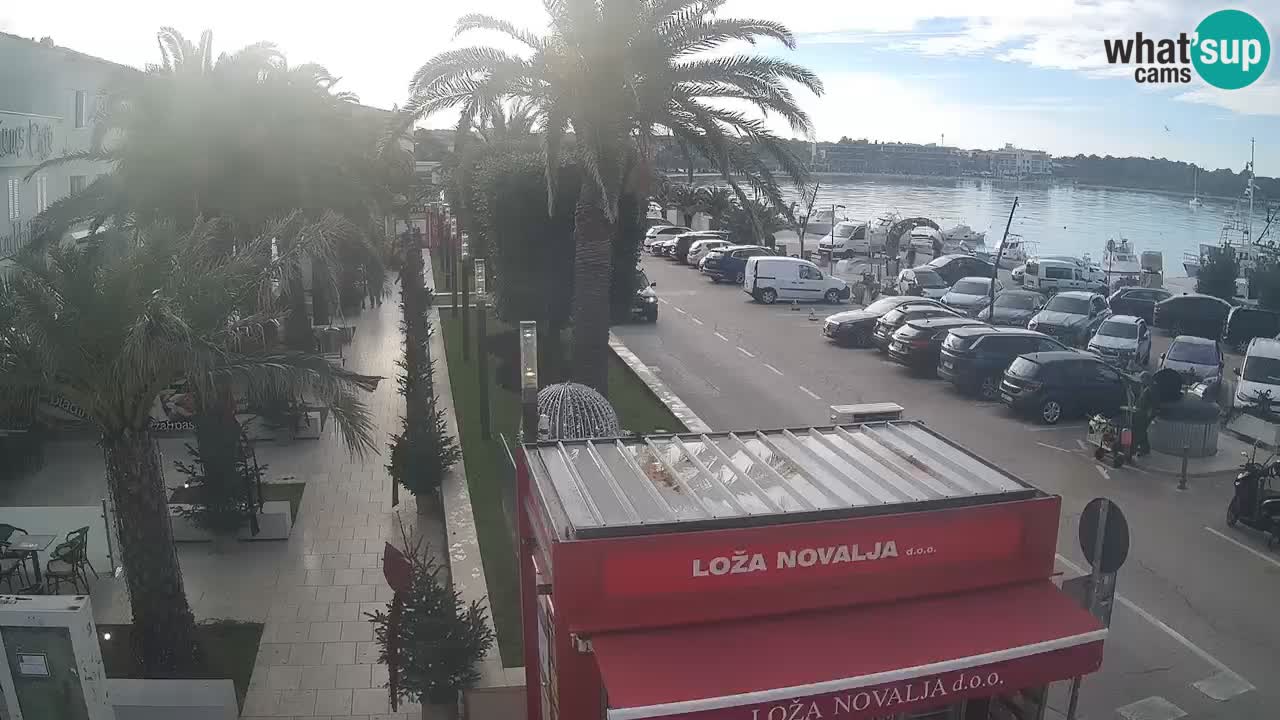 Webcam live Novalja – Obala Petra Krešimira IV