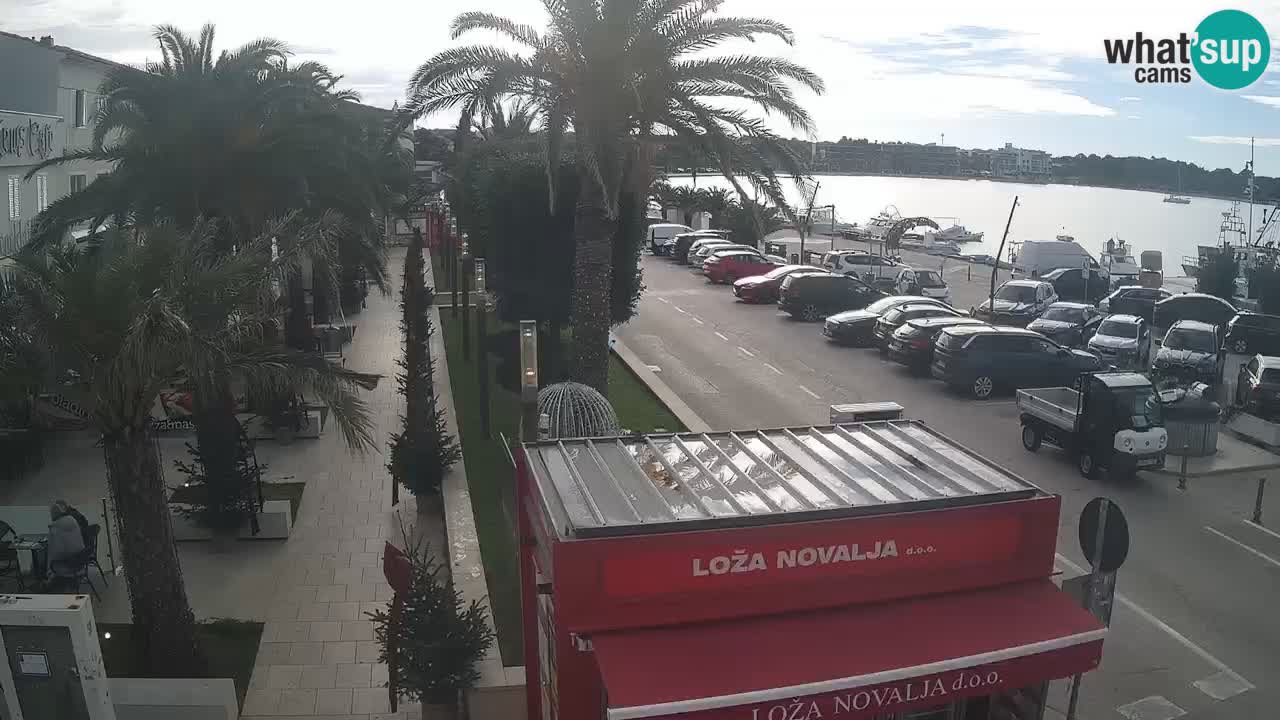 Live cam Novalja – Obala Petra Krešimira IV