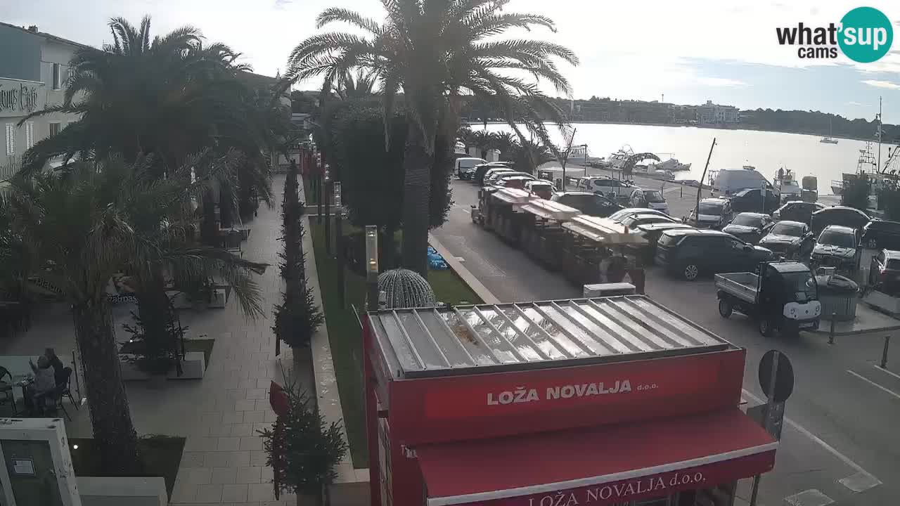 Webcam Novalja – Obala Petra Krešimira IV