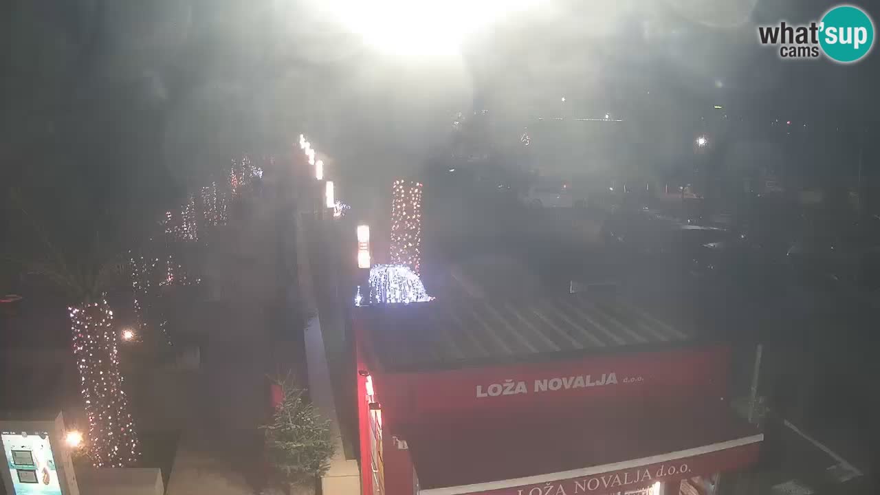 Webcam Novalja – Obala Petra Krešimira IV