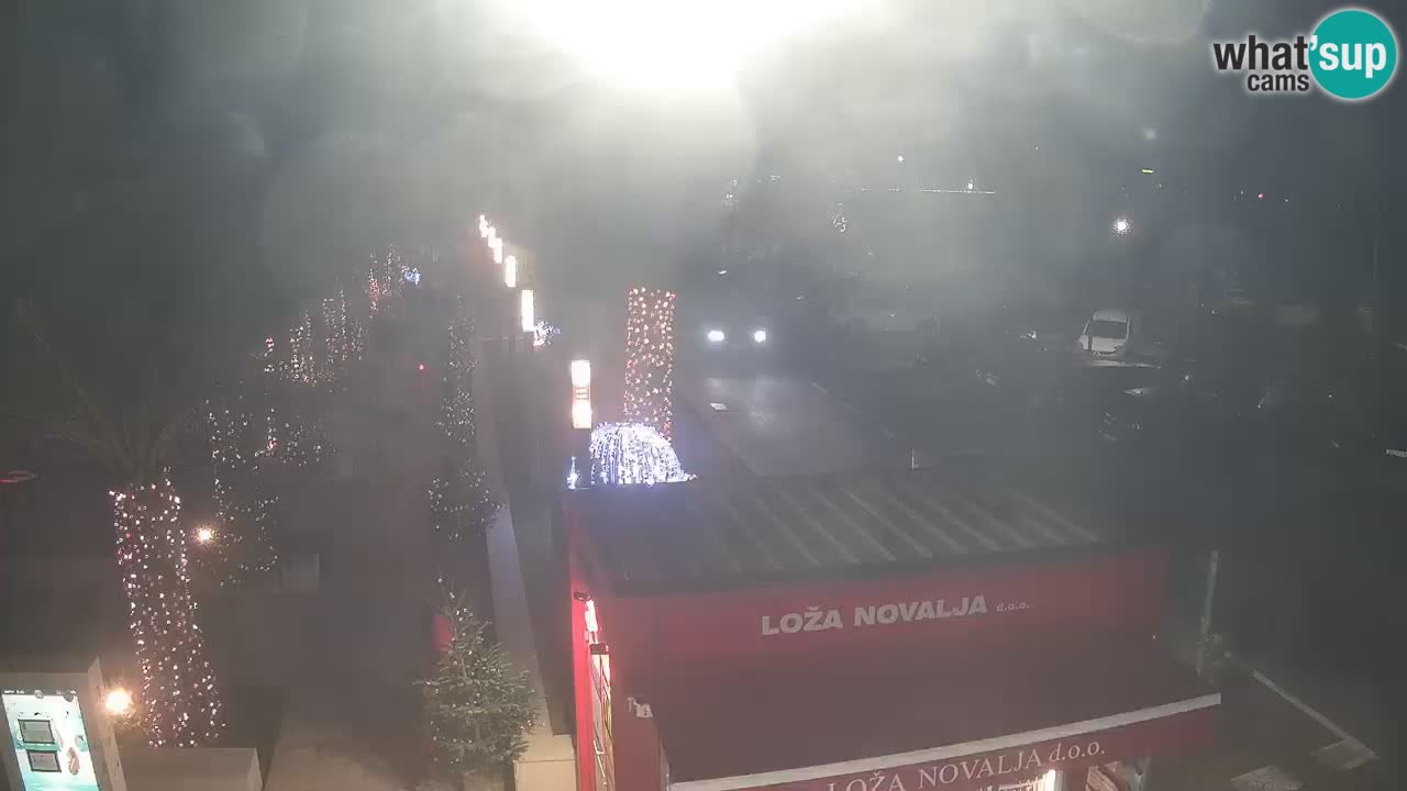 Webcam Novalja – Obala Petra Krešimira IV