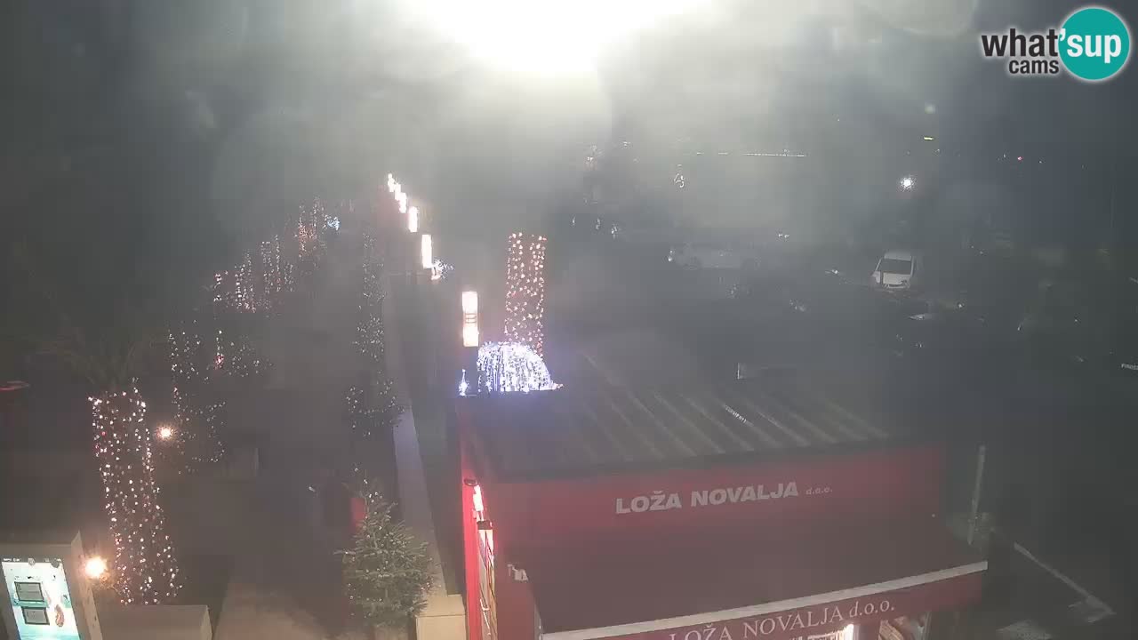 Live cam Novalja – Obala Petra Krešimira IV