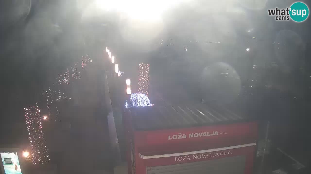 Webcam Novalja – Obala Petra Krešimira IV