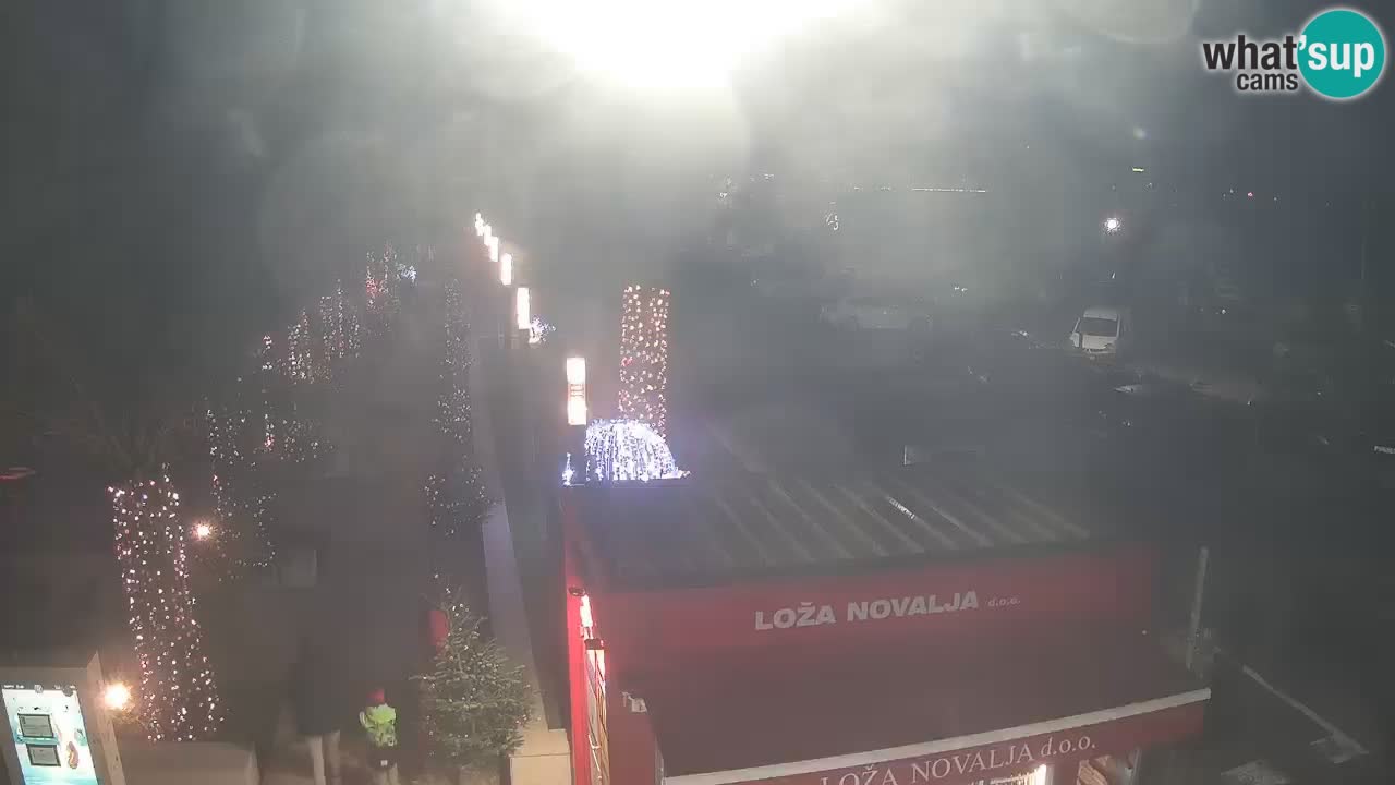 Live cam Novalja – Obala Petra Krešimira IV
