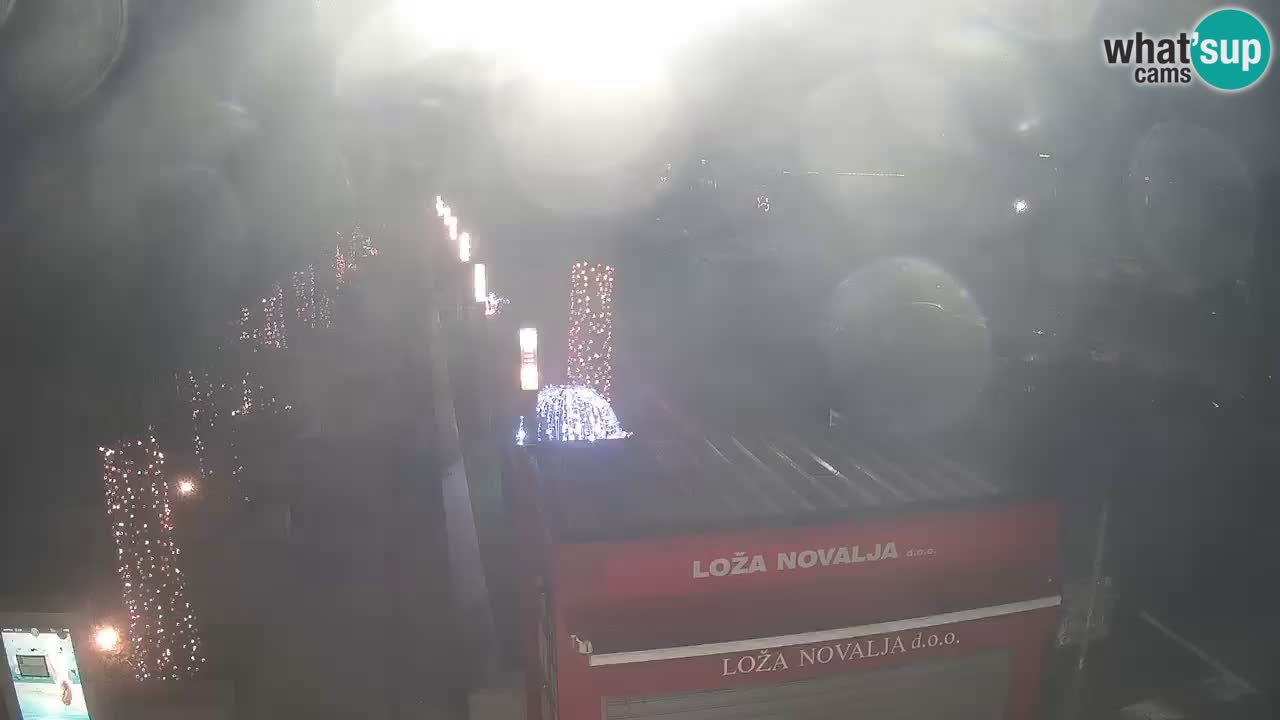 Webcam Novalja – Obala Petra Krešimira IV