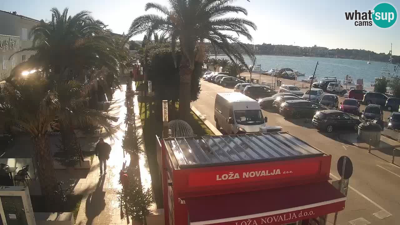Webcam Novalja – Obala Petra Krešimira IV