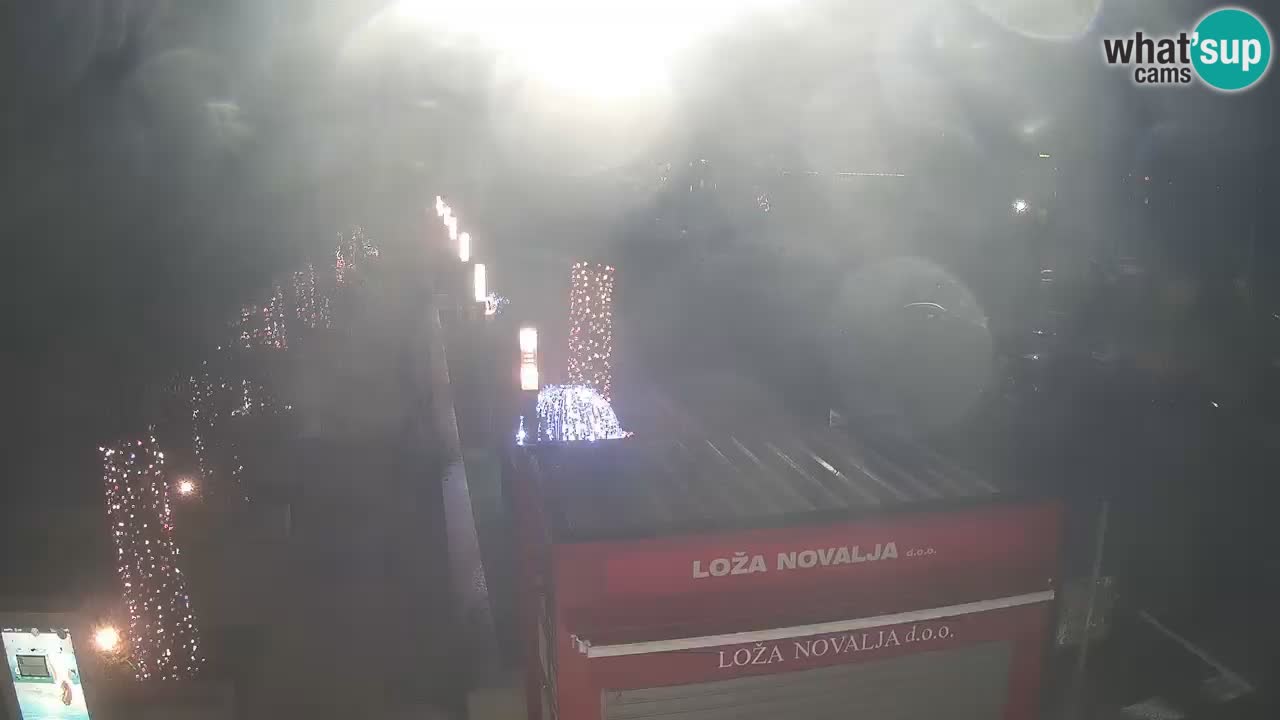 Webcam live Novalja – Obala Petra Krešimira IV