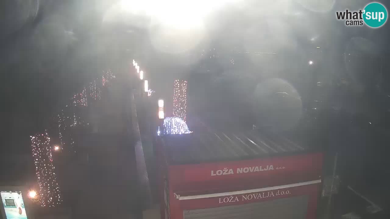 Webcam Novalja – Obala Petra Krešimira IV