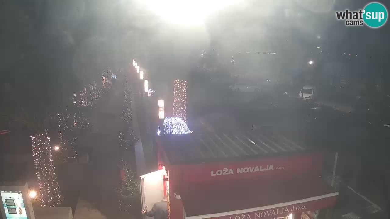 Webcam Novalja – Obala Petra Krešimira IV