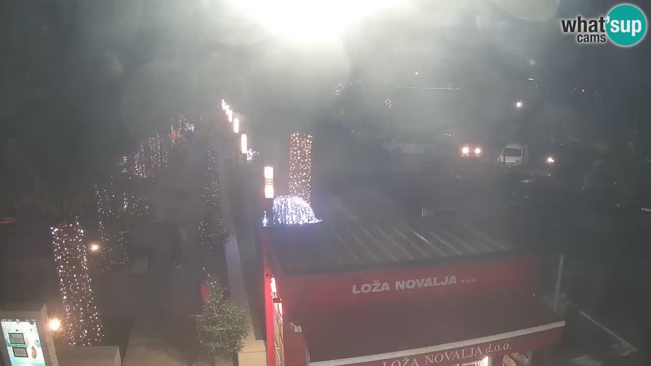 Live cam Novalja – Obala Petra Krešimira IV