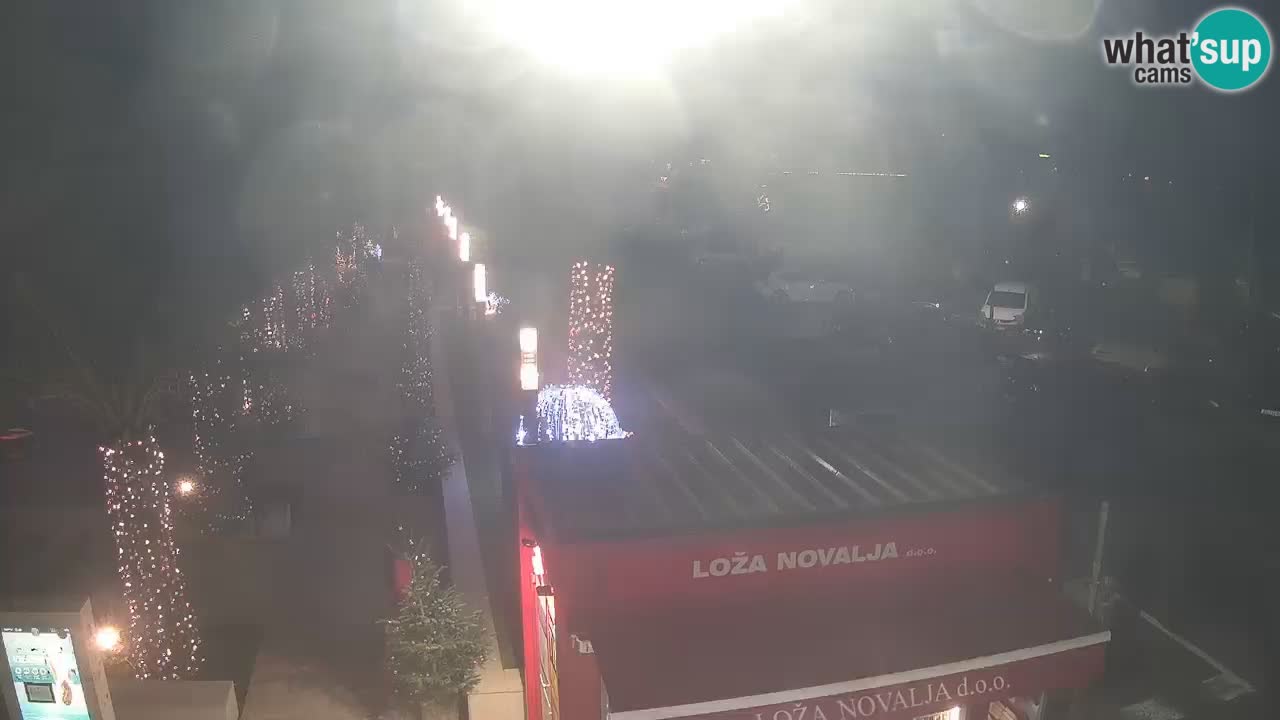 Webcam Novalja – Obala Petra Krešimira IV